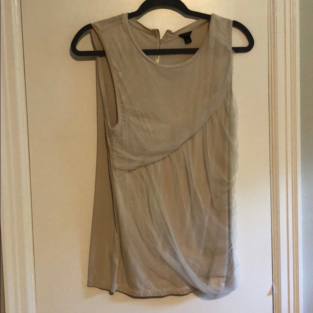 Ann Taylor tulle shirt